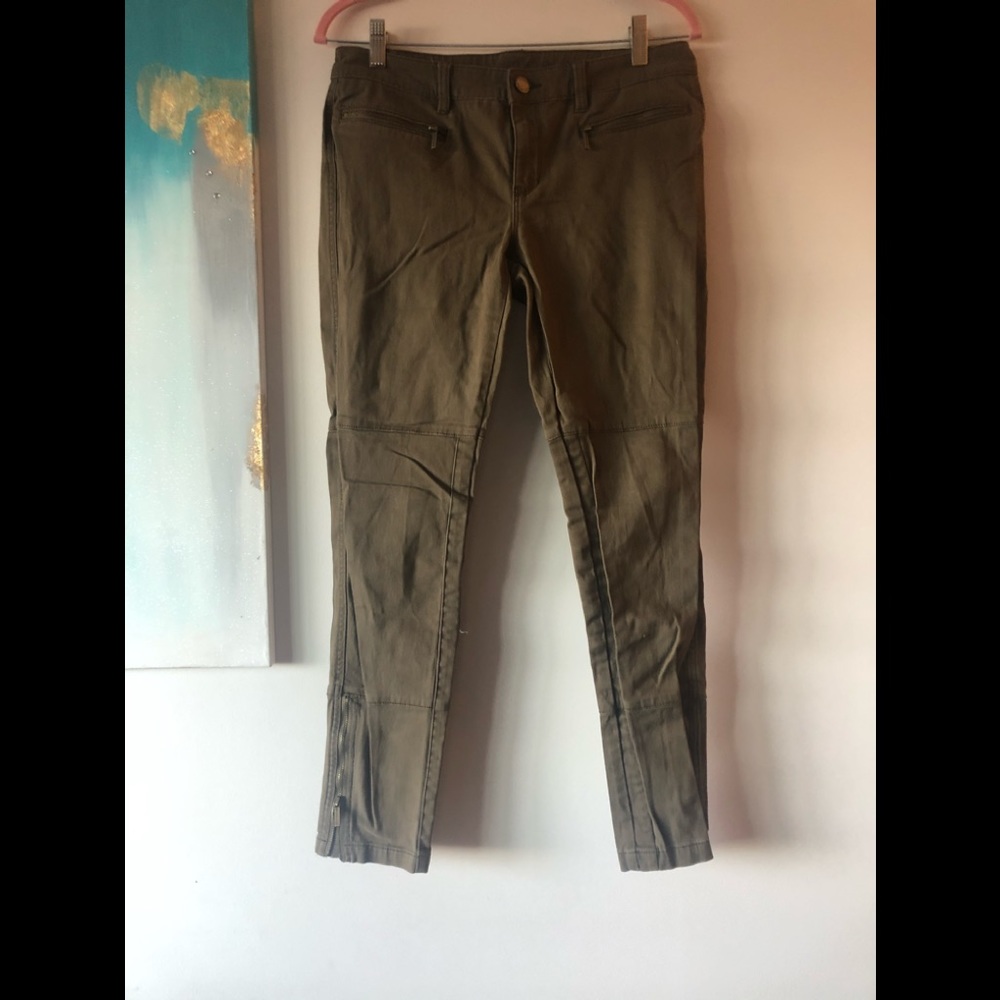 Michael Kors Olive Straight Leg Pants